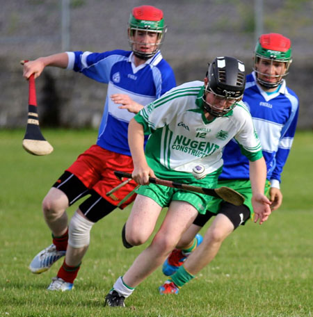 Action from the under 16 clash between Aodh Ruadh and Carndonagh.