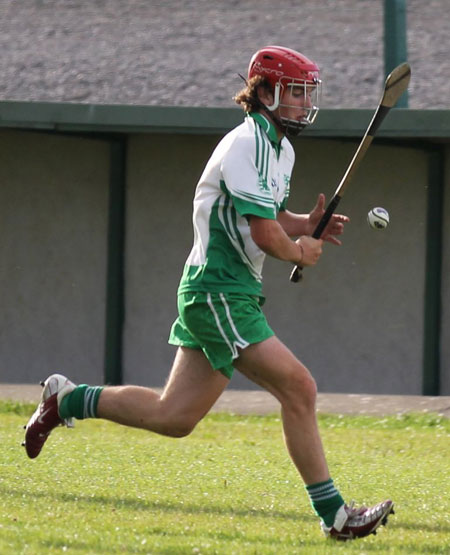 Action from the under 16 clash between Aodh Ruadh and Carndonagh.