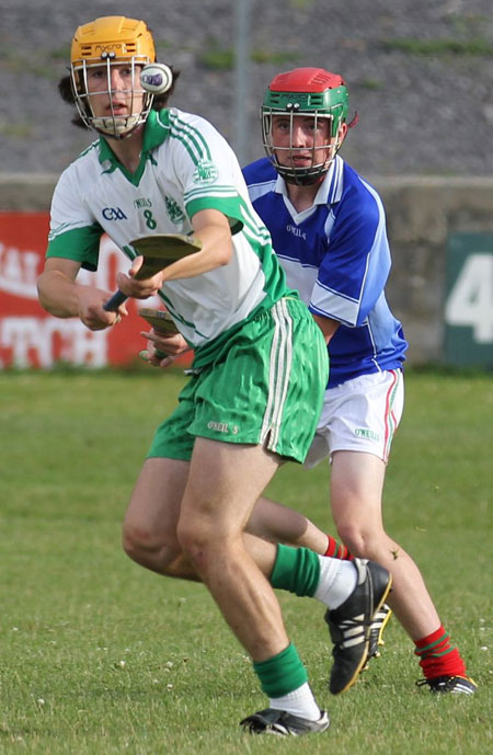 Action from the under 16 clash between Aodh Ruadh and Carndonagh.