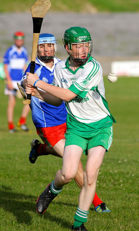 Action from the under 16 clash between Aodh Ruadh and Carndonagh.