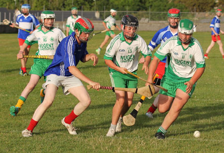 Action from the under 16 clash between Aodh Ruadh and Carndonagh.