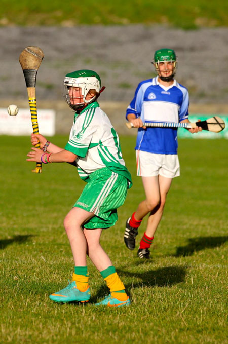 Action from the under 16 clash between Aodh Ruadh and Carndonagh.