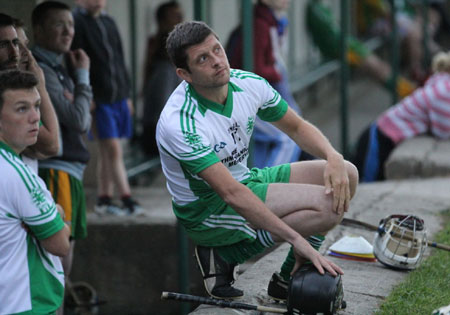 Action from the senior hurling championship game against MacCumhaill's.