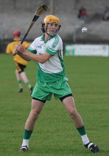 Action from the under 16 clash between Aodh Ruadh and Saint Eunan's.