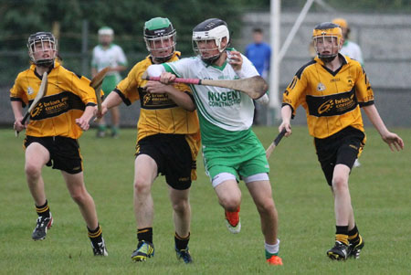 Action from the under 16 clash between Aodh Ruadh and Saint Eunan's.