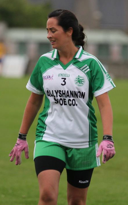 Action from the ladies senior match between Aodh Ruadh and Glencar Manorhamilton.