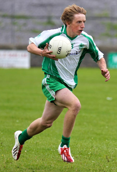 Action from the challenge game against Coolera Strandhill.