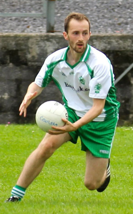 Action from the challenge game against Coolera Strandhill.