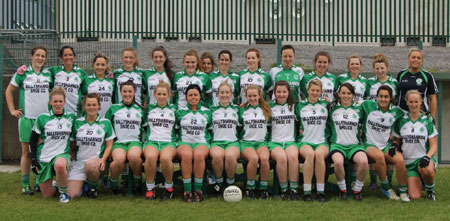 Action from the ladies senior championship match between Aodh Ruadh and Glencar Manorhamilton.