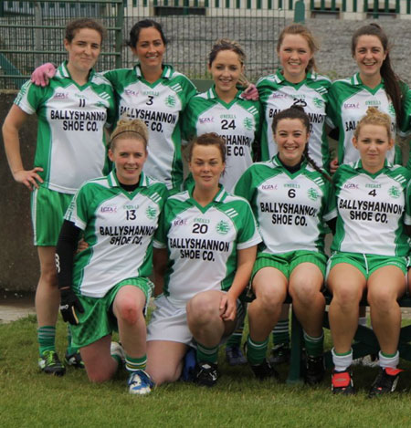 Action from the ladies senior championship match between Aodh Ruadh and Glencar Manorhamilton.