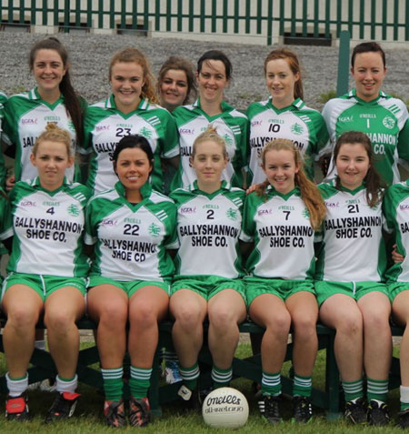 Action from the ladies senior championship match between Aodh Ruadh and Glencar Manorhamilton.