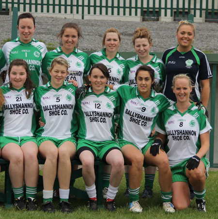 Action from the ladies senior championship match between Aodh Ruadh and Glencar Manorhamilton.