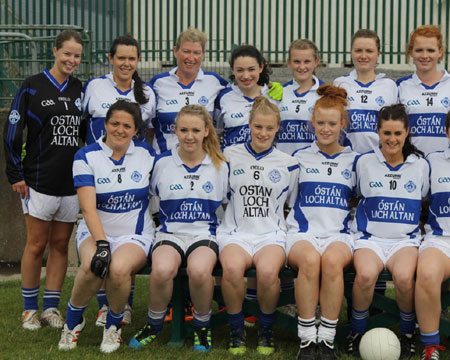 Action from the ladies senior championship match between Aodh Ruadh and Glencar Manorhamilton.