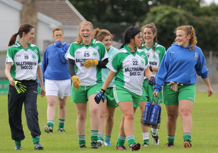 Action from the ladies senior championship match between Aodh Ruadh and Glencar Manorhamilton.