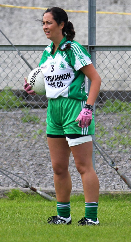 Action from the ladies senior championship match between Aodh Ruadh and Glencar Manorhamilton.