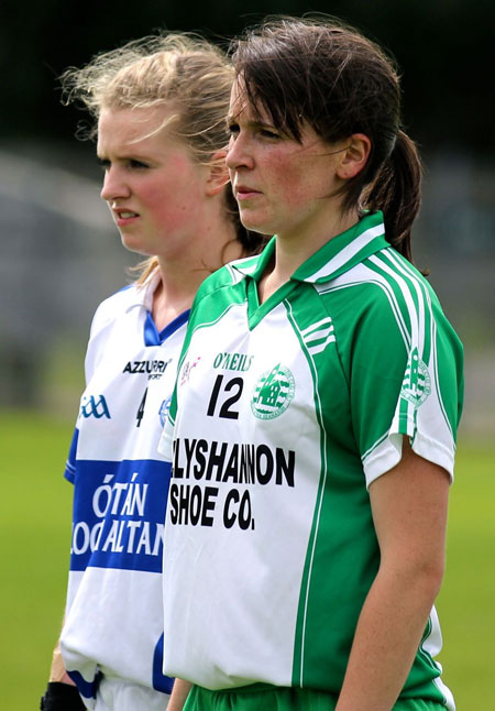 Action from the ladies senior championship match between Aodh Ruadh and Glencar Manorhamilton.