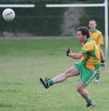 Action from the recreational football.