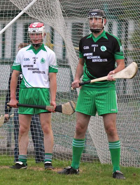 Action from the senior clash between Aodh Ruadh and Saint Eunan's.