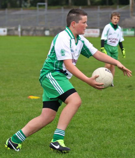 Action from the under 13 league game between Aodh Ruadh and Bundoran.