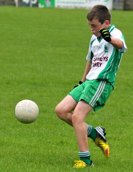 Action from the under 13 league game between Aodh Ruadh and Bundoran.