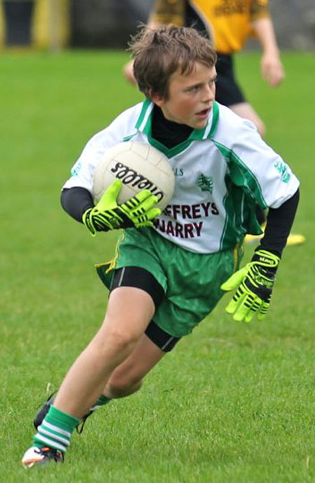 Action from the under 13 league game between Aodh Ruadh and Bundoran.