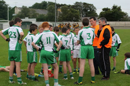 Action from the under 13 league game between Aodh Ruadh and Bundoran.