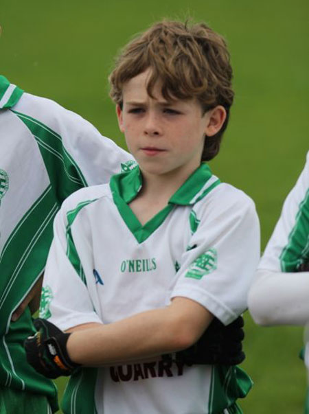 Action from the under 13 league game between Aodh Ruadh and Bundoran.