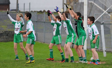 Action from the under 13 league game between Aodh Ruadh and Bundoran.