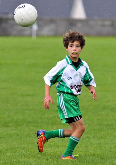 Action from the under 13 league game between Aodh Ruadh and Bundoran.