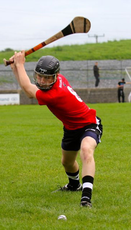 Action from the under 16 clash between Donegal and Sligo.