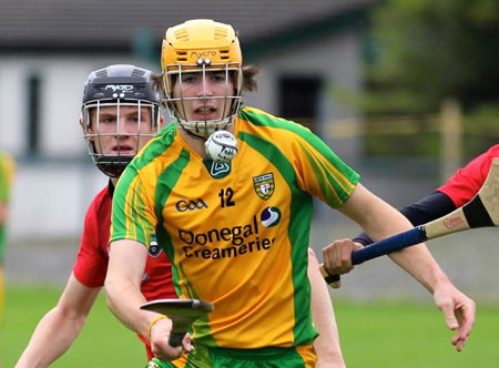 Action from the under 16 clash between Donegal and Sligo.