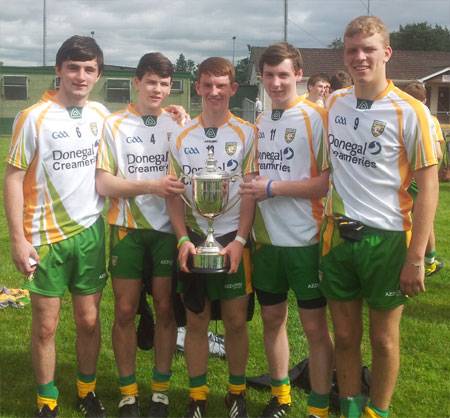 Donegal triumphant in the Jim McGuigan cup.