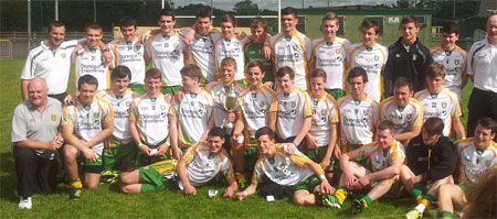 Donegal triumphant in the Jim McGuigan cup.