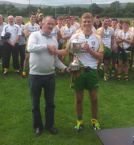 Donegal triumphant in the Jim McGuigan cup.