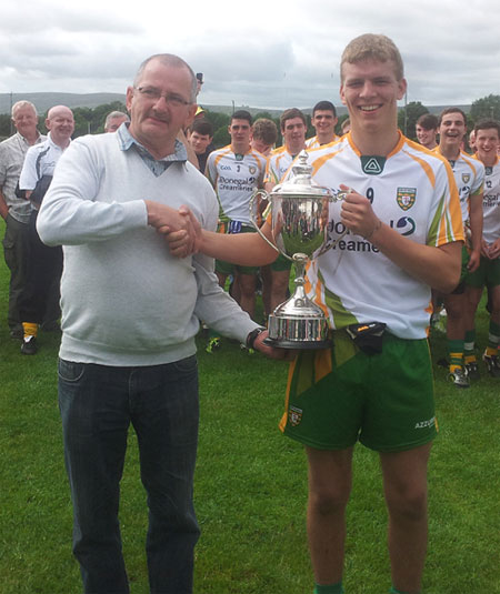 Donegal triumphant in the Jim McGuigan cup.