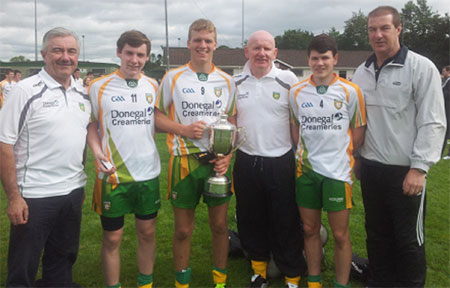 Donegal triumphant in the Jim McGuigan cup.