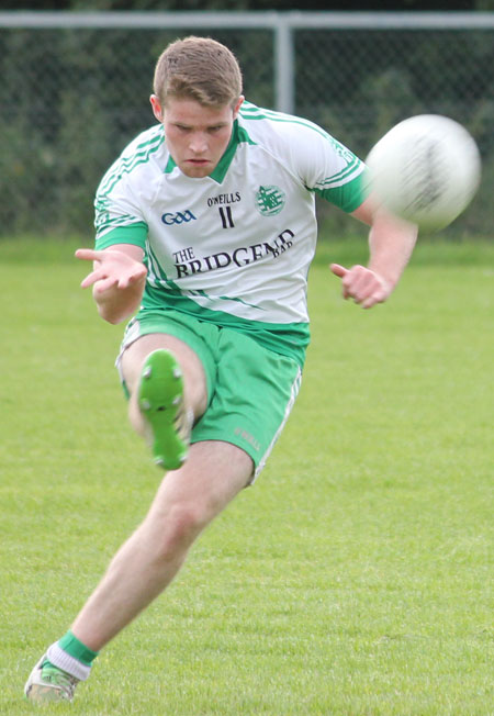 Action from the division three reserve league game between Aodh Ruadh and Red Hugh's.