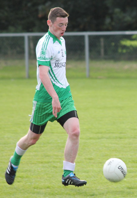 Action from the division three reserve league game between Aodh Ruadh and Red Hugh's.