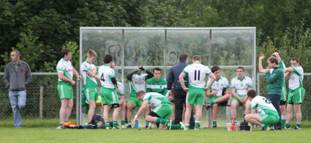 Action from the division three reserve league game between Aodh Ruadh and Red Hugh's.