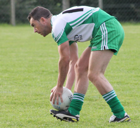 Action from the division three reserve league game between Aodh Ruadh and Red Hugh's.