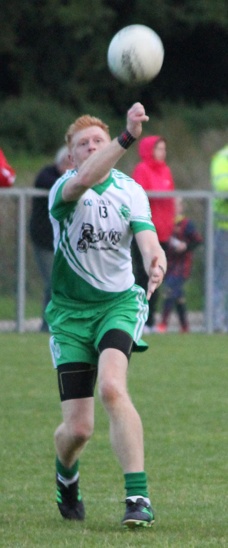 Action from the division three league game between Aodh Ruadh and Red Hugh's.