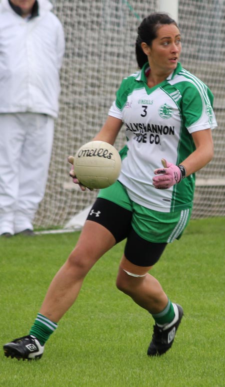 Action from the intermediate ladies final between Aodh Ruadh and Milford.