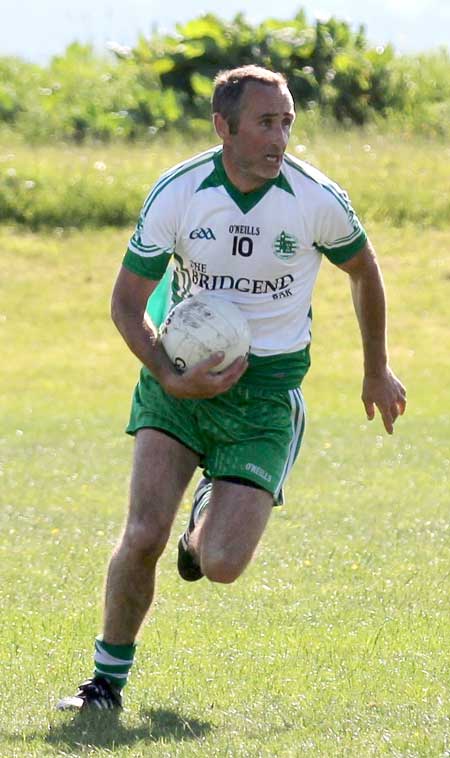 Action from the reserve division 3 senior game against Naomh Brd.