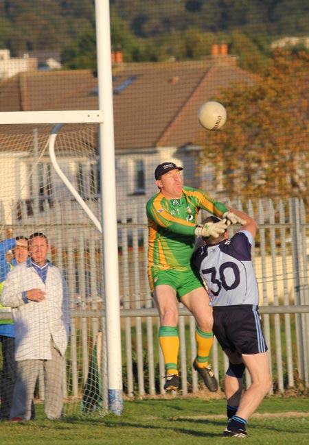 Action from 1992 rematch between Donegal and Dublin.