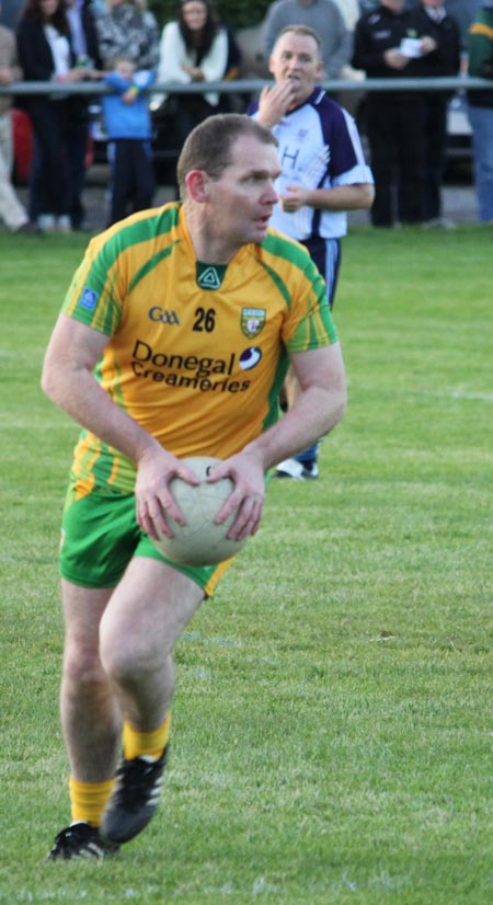 Action from 1992 rematch between Donegal and Dublin.