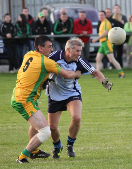 Action from 1992 rematch between Donegal and Dublin.