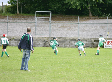 Aodh Ruadh putting on the pressure against Lisbellaw.