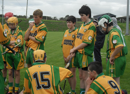 Donegal at the under All-Ireland hurling blitz.