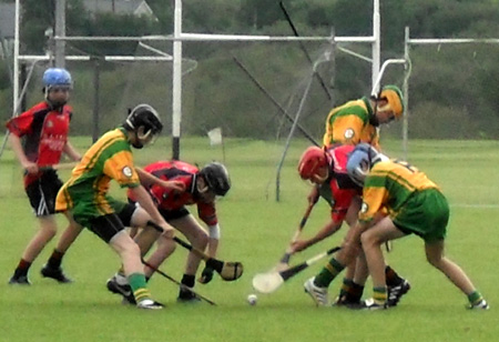 Donegal at the under All-Ireland hurling blitz.