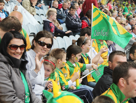 Some shots from the All-Ireland semi-final between Donegal and Dublin.